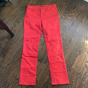 Women's Lauren Jeans Company Ralph Lauren Red Pants Size 6